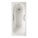 Roca Carla 1500x700mm A/S 2th Steel Bath