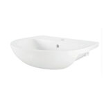 Roca Havana 550x460mm S/Recessed 2th Basin White