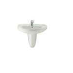 (B100) Roca Laura Semi Pedstal White