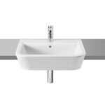 (B100) Roca The Gap W/H Basin 550x460mm 1th White