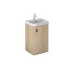 Roca Costa Vanity Unit & Basin 1D 390mm Nordic Oak
