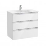 Roca The Gap V/Unit 3DRW RH 800mm Gloss White
