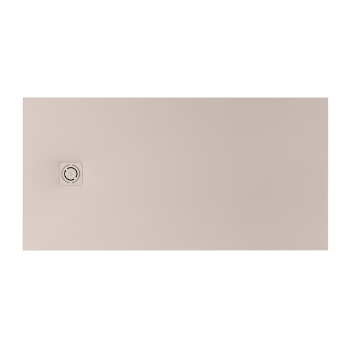 358552BE-1.jpg Roca Terran-N 1000x900mm Shower Tray Beige - Image 1