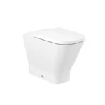 Roca The Gap SQ R/Less Comfort Height Pan BTW White