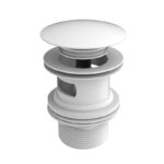 Roca NU CLICK CLACK WASTE WHITE
