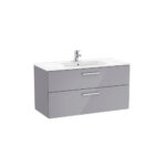 Roca V/Unit Victoria 2Drw 1000mm Gloss Grey