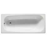 Roca Contesa 1700x700mm 0TH Steel Bath(156 Litres)