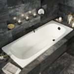 Roca Contesa 1600x700mm AS 0TH Steel Bath