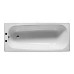 Roca Contesa Plus 1600x700mm AS 2TH Steel Bath