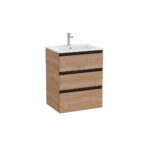 Roca Vanity Unit The Gap 3DW 600mm WLNT
