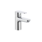 Roca Basin Mixer S Smooth Body Click Clack Cold Start - UK