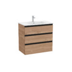 Roca Vanity Unit The Gap 3DW 800mm WLNT