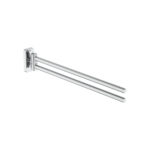Roca Double Swivel Towel Rail Sonata Chrome