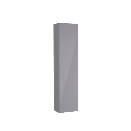 358720GG-1.jpg Roca Extra Column 1500x350mm 2DO Gloss Grey - Image 1