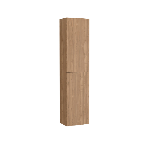 358720WN-1.jpg Roca Extra Column 1500x350mm 2DO Walnut - Image 1