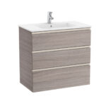 Roca Vanity Unit The Gap 3DW 800mm Tex City Oak