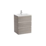 Roca Vanity Unit The Gap 3DW 550mm Tex City Oak