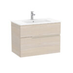 Roca Victoria-N(new) 2 Drw Unit 800x460mm L/Ash