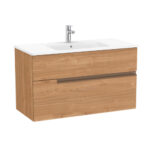 Roca Victoria-N(new) 2 Drw Unit 1000x460mm Walnut