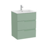 Roca Victoria-N(new) 3 Drw Unit 600x460mm S/Green