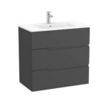 Roca Victoria-N(new) 3 Drw Unit 800x460mm Onyx