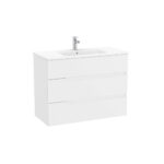 Roca Victoria-N(new) 3 Drw Unit 1000x460mm M/White