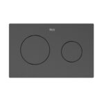 Roca PL10 Dual Brushed Titanium Black Flush Plate