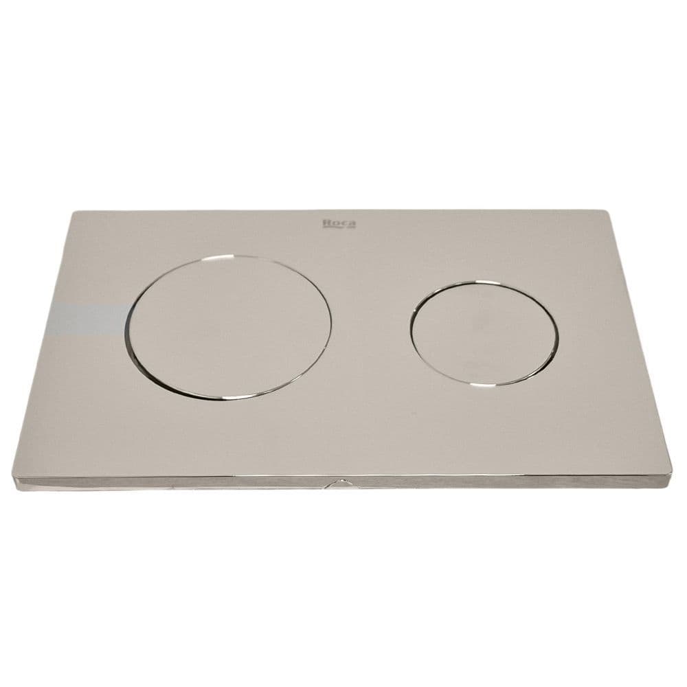 Product image for SKU 358787GD Roca PL10 Dual Gold Flush Plate - Image 1