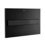 Roca Duplo One PL7 Dual Flush Matt Black