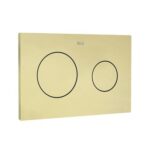 Roca Duplo One PL10 Dual Flush Brushed Brass