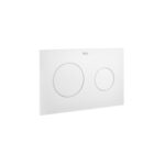 Roca Duplo One PL10 Dual Flush Matt White