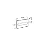Roca Duplo One PL1 Single Flush White