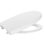 Victoria Seat and Cover Soft-Close Metal Hinges Compact Supralit White
