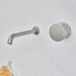 T-500 Round Bath-Shower Mixer (2 Outlet) Built-In Ext  Part - Chrome