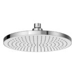 RainSense Round 230mm Shower Head ABS with Silicon Face Plate - Chrome