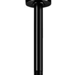Stella 3 Func 8L Shwr H/set and Compact S/Rail Kit Inc Hose - M/Black