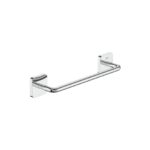 Victoria Square Towel Rail Chrome 300