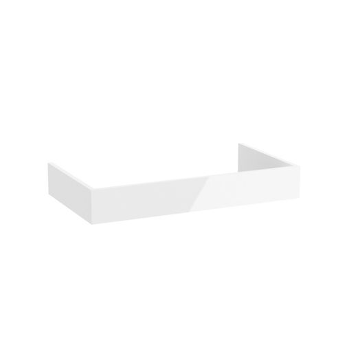 Product image for SKU 358903GW Extra Furniture Plinth 800X450 Gloss White - Image 1