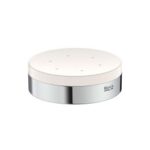 Hotels   Round      Soap dish M/White