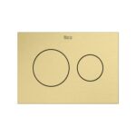 Duplo-S PS3 Flush Plate Brushed Brass