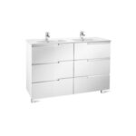 Victoria-N Van Unit with 2 Soft-close Drawers 550 X 460mm Sage Green