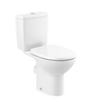 Victoria WC Floorstanding Close-Coupled P-Trap Rimless White