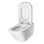 Victoria WC Wall-Hung Rimless White
