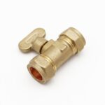 MC METROGAS cock rigid fan comp 22mm