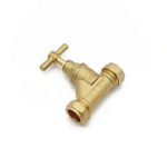 **Gas cock - rigid fan comp 22mm brass