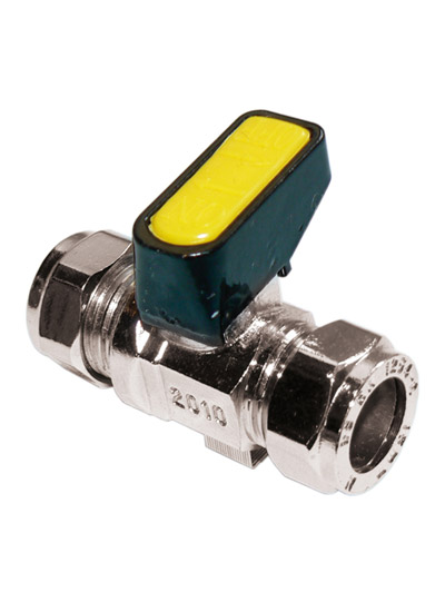 40010318-1.jpg MM METROGAS mini ball CxC 15mm chrome - Image 1