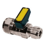 **MM METROGAS mini ball CxC 1/2"MIx15mm CP