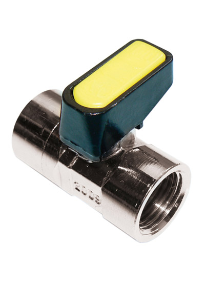 40010426-1.jpg MM METROGAS mini ball FxF 1/4" chrome - Image 1