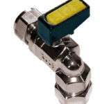 **MM METROGAS mini ball CxC  8mm angle CP