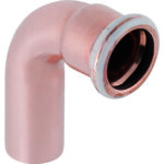 Mapress 60304  Copper Bend With Plain End 90 Deg 22mm